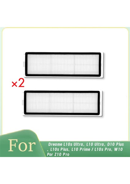 Dreame L10S Ultra L10 Ultra D10 Artı L10S Artı L10 PRIME/L10S Pro W10 Por Z10 Pro Elektrikli Süpürge Için 4 Adet Filtre (Yurt Dışından) modelleri