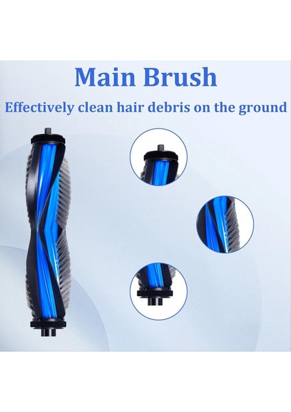 Ecovacs Deebot T30C Omni ve T30C Pro Omni Elektrikli Süpürge Ana Fırça Paspas Pedleri Toz Torbası Yan Fırçalar Için 26 Adet Yedek Parça (Yurt Dışından) indirimleri