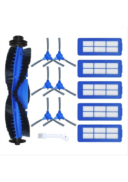 Eufy 11S Için Max G30 30C Max 15C Max Süppli Robot Aksesuarları Ana Roller Fırça Yan Fırça Filtre Aksesuarları Seti (Yurt Dışından)