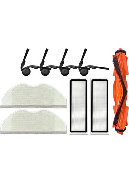 Xiaomi S40 / OV81 Robotlu Süpürge Ana Yan Fırça Paspas Bezi Hepa Filtre Yedek Yedek Parça (Yurt Dışından) fiyatları