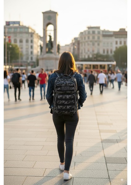 Ortaboy Taktik Sırt Çantası Günlük Spor Fitness Kamuflaj Desenli 30 Litre fiyatları