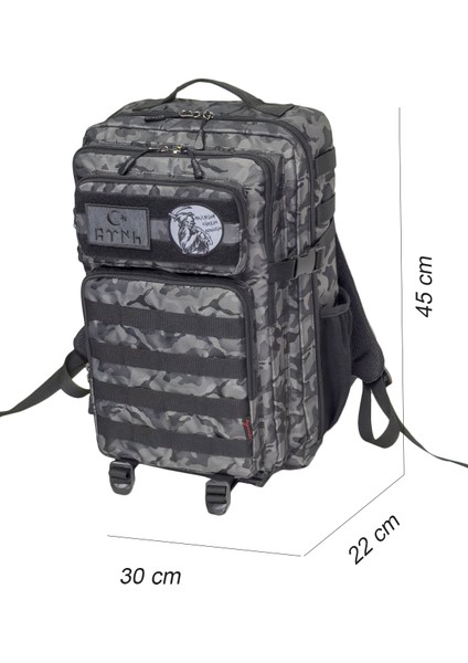 Ortaboy Taktik Sırt Çantası Günlük Spor Fitness Kamuflaj Desenli 30 Litre fırsatları