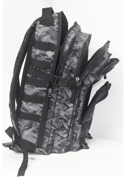 Ortaboy Taktik Sırt Çantası Günlük Spor Fitness Kamuflaj Desenli 30 Litre