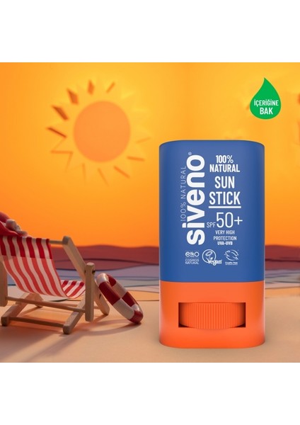 %100 Doğal Yüz Güneş Koruyucu Stick Renkli Mineral Filtre Nemlendirici UVA UVB SPF50+ 15 gr fiyatları