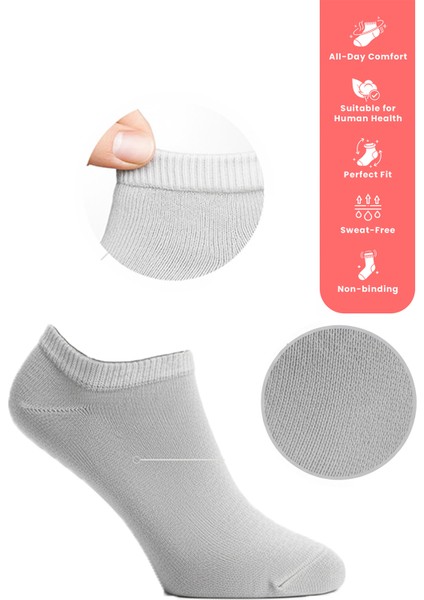 %100 Pamuk Birinci Kalite Penye Çorap Seti -Kadın 3'lü Patik Çorap Seti fiyatları
