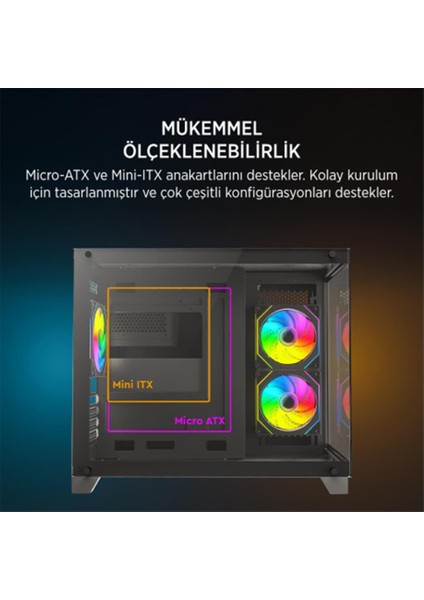 James Donkey Stark S700 650W Siyah Gaming Kasa fiyatları