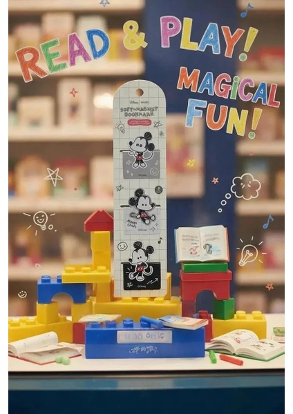 Disney Mickey Mouse Lisanslı Manyetik Ayraç