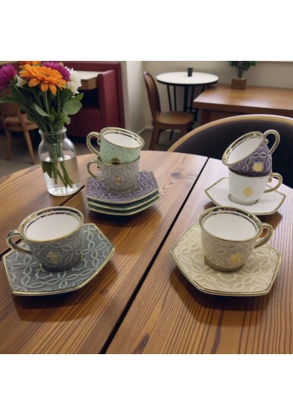 Cupalo 6 Kişilik 12 Parça Fincan Takımı fiyatları