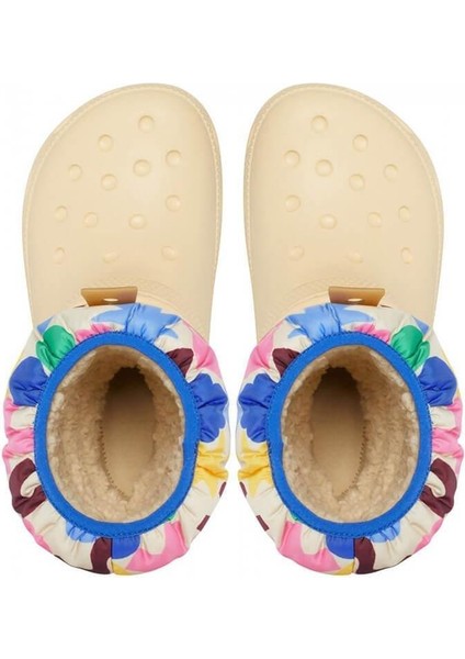 Classic Neopuff Geo Shapes Boot T Çocuk Çizmesi - Bej / Multi indirimleri