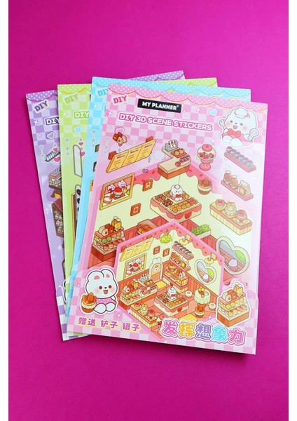 Kendin Yap 3D Sticker