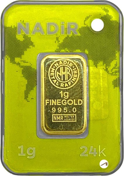 1 gr 24 Ayar Nadirgold Gram Altın (Dikdörtgen) modelleri