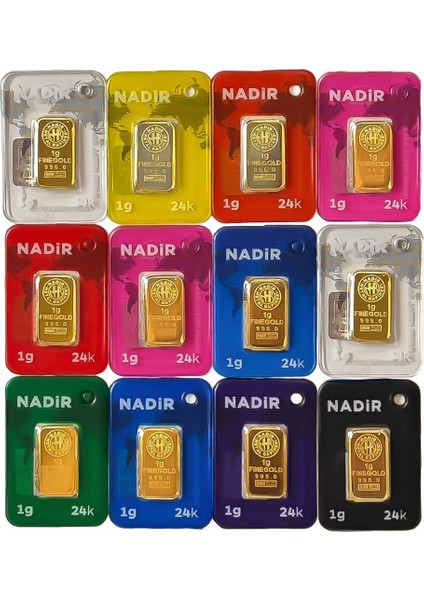 1 gr 24 Ayar Nadirgold Gram Altın (Dikdörtgen)