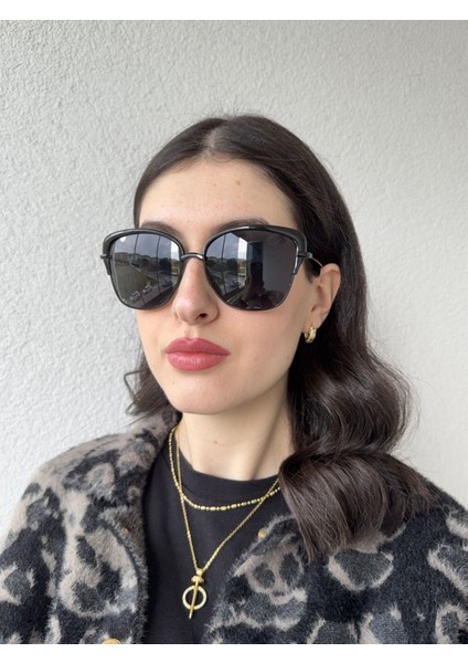 Cat Eye Siyah Güneş Gözlüğü fiyatları