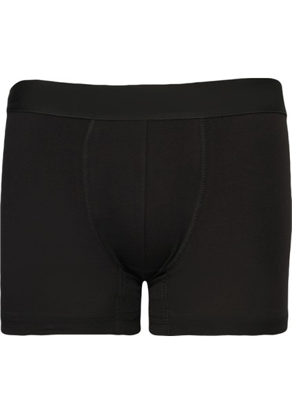 Erkek Gri-lacivert 3lü Pamuklu Esnek Boxer Paketi indirimleri