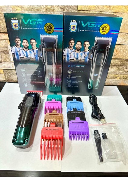 Farissu Profesyonel Şarjlı Saç Kesme Makinesi - 200 Dakika Çalışma Süresi, 7000 Rpm Motor ve 8li Tarak Seti