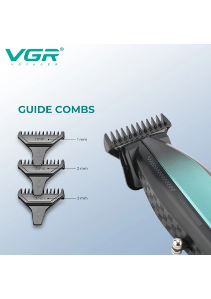 Farissu Vgr V-992 Profesyonel 9000 Rpm Yüksek Hız Metal Gövde Şarjlı Saç ve Sakal Çizim Makinesi indirimleri