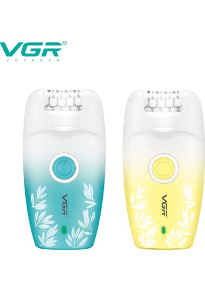 Farissu Vgr V-738 Profesyonel Kadın Epilatörü – LED Işıklı, 18 Cımbızlı, 2 Hız Ayarlı ve USB Şarjlı Kablosuz