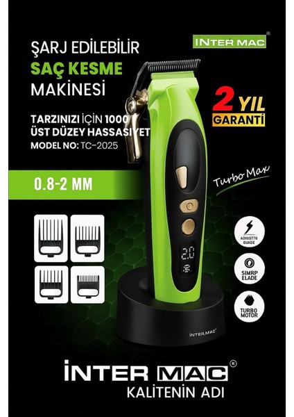 Şarj Edilebilir Saç Kesme Makinesi Tarzını Için %100 Üst Düzey Hassasiyet