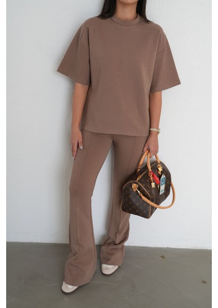 Ispanyol Paça Önden Dikişli Pantolon fiyatları