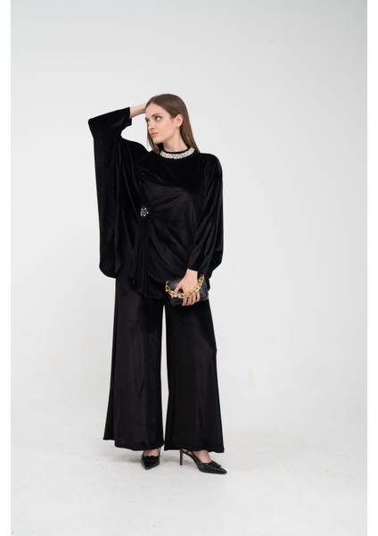 Taş Detaylı Kadife Takım K8048 fiyatları