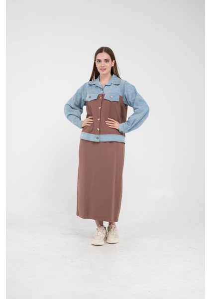 Kot Detaylı Ikili Takım K1723