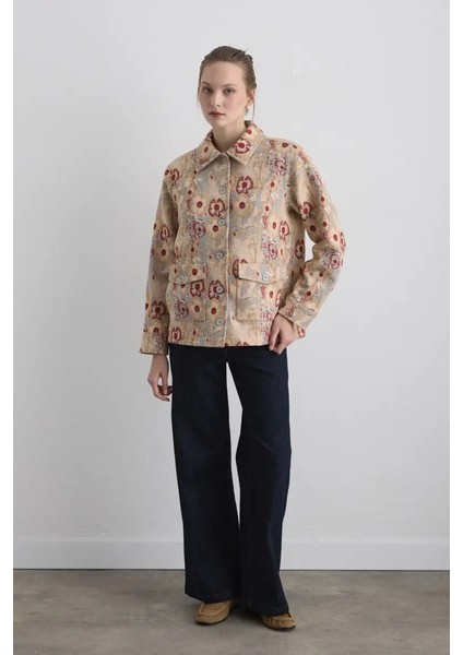 Anka Koleksiyonu Jakar Ceket - Kırmızı