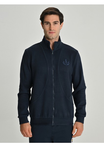 Erkek Trend Palamut Nakışlı Sweat