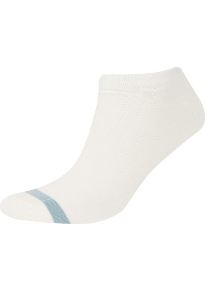 Erkek 3'lü Pamuklu Patik Çorap D9947AXNS