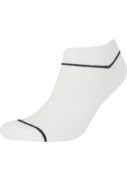 Erkek 5'li Pamuklu Patik Çorap D9959AXNS