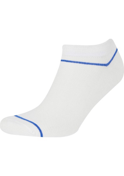 Erkek 5'li Pamuklu Patik Çorap D9959AXNS