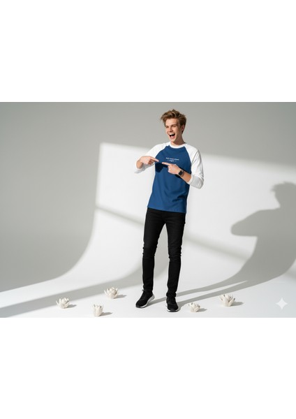 Erkek Relax Fit Rahat Kesim Pamuklu Yumuşak Dokulu Bisiklet Yaka Sweatshirt modelleri