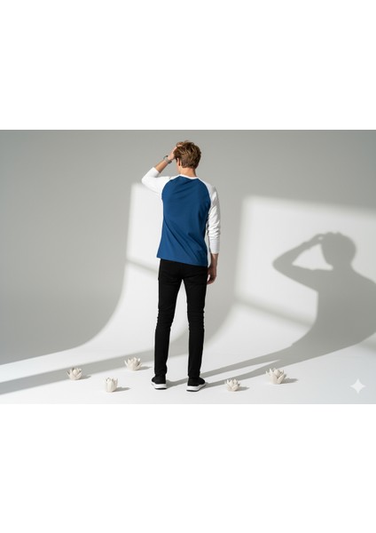 Erkek Relax Fit Rahat Kesim Pamuklu Yumuşak Dokulu Bisiklet Yaka Sweatshirt fırsatları