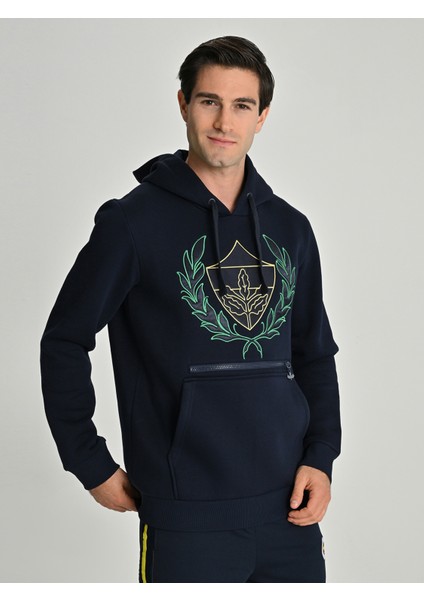 Erkek Kolej Çelenk Logolu Sweat fırsatları