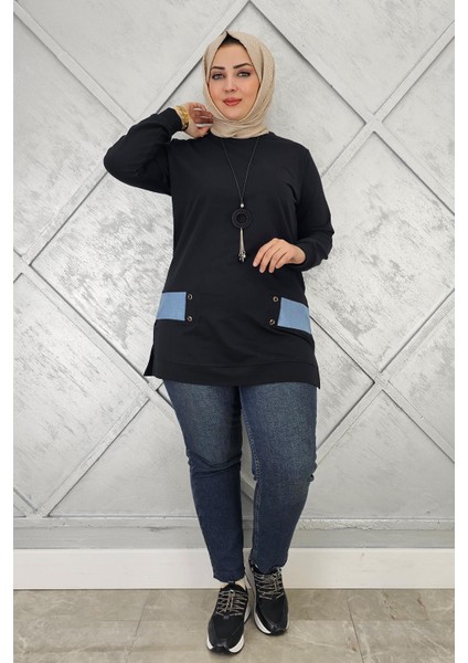 Kadın Kombin Detaylı Tesettür Tunik modelleri