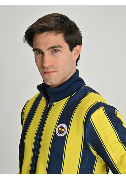 Erkek Trıbun Çubuklu Peluş Çift Taraf fırsatları