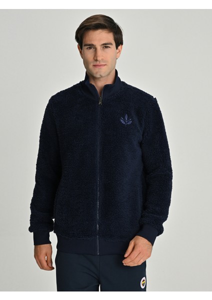 Erkek Trıbun Çubuklu Peluş Çift Taraf