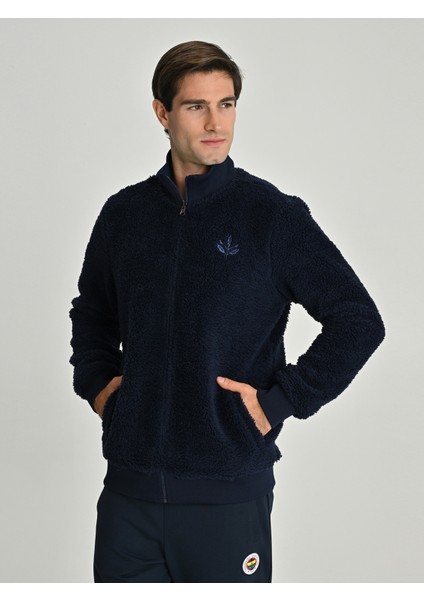 Erkek Trıbun Çubuklu Peluş Çift Taraf