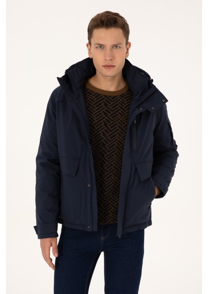 Erkek Lacivert Mont 50310262-VR033