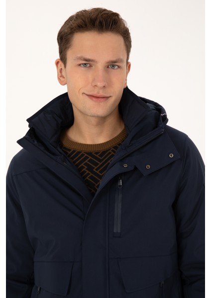 Erkek Lacivert Mont 50310262-VR033 fiyatları