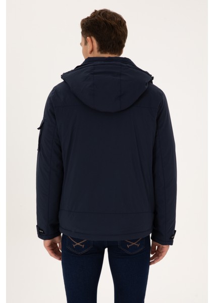 Erkek Lacivert Mont 50310262-VR033 indirimleri