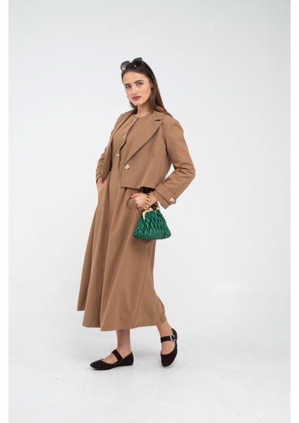 Düğme Detaylı Ceketli Elbise Takım K8062 fiyatları