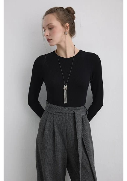 Beli Kemerli Viskon Tulum - Siyah fiyatları