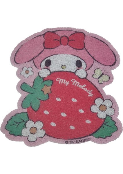 Sanrio Lisanslı My Melody Çilek Figürlü Küçük Halı fiyatları