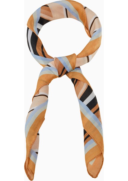 Desenli Modal Fular Çizgili fırsatları