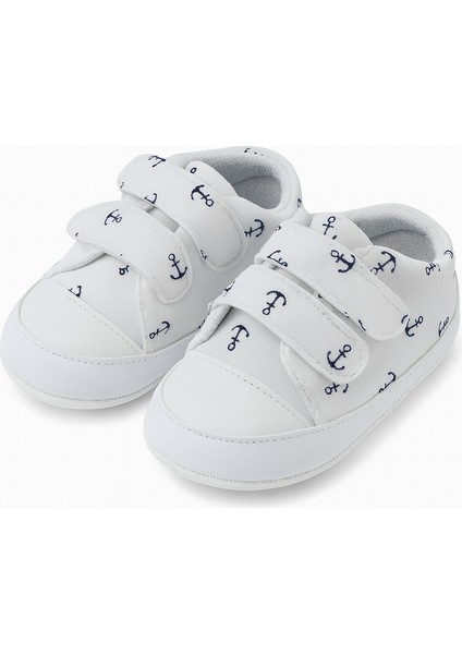 Denizci Desenli Ilk Adım Yumuşak Tabanlı Ayakkabı fiyatları