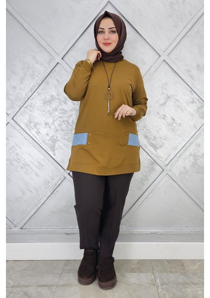 Kadın Kombin Detaylı Tesettür Tunik modelleri
