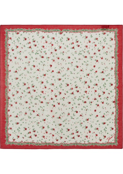 Desenli Modal Fular Flowers fırsatları