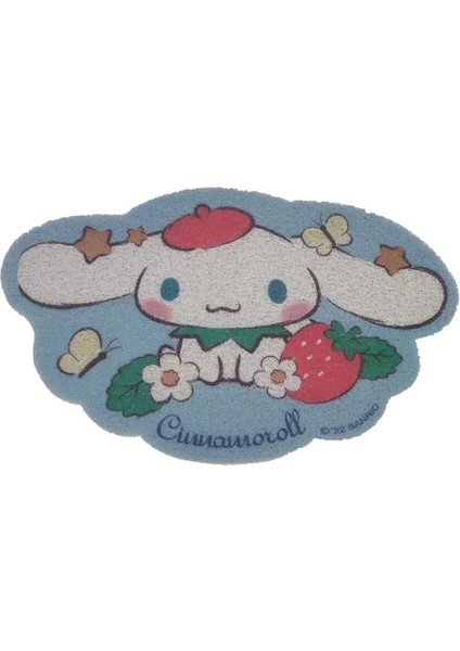 Sanrio Lisanslı Cinnamoroll Çilek Figürlü Küçük Halı fiyatları