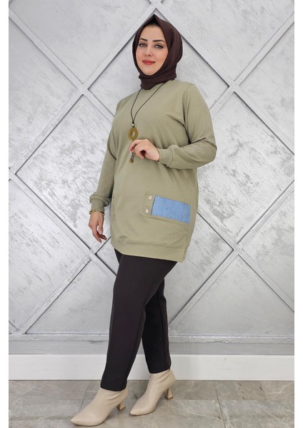 Kadın Kombin Detaylı Tesettür Tunik fiyatları