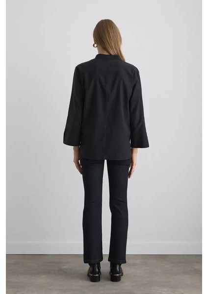 Anka Koleksiyonu Nakışlı Bluz - Siyah indirimleri